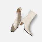 Women's Square-Toe Winter Ankle Boots with Cosy Lining