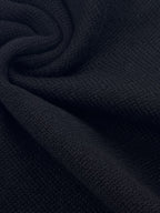 Women's Warm Jacquard Chunky Knit Jumper with Crew Neck