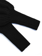 Women's Cable-Knit Mock Neck Jumper for Spring and Autumn
