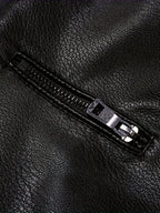 Men's Timeless Zip-Pocket Biker Jacket for Cool Days