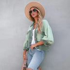 Women's Playful Fringe-Edge Short Jacket