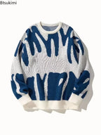 Men's Classic Knit Round Neck Jumper with Long Sleeves