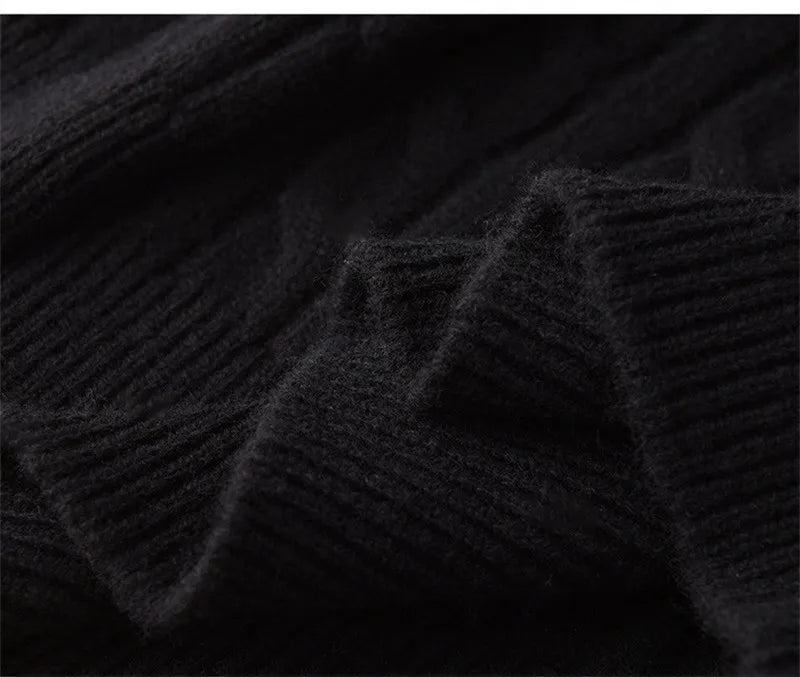 Men's Superfine 19.5 Micron Merino Wool Half-Zip Jumper