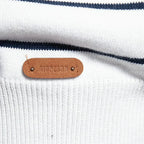 Men's Casual Striped Knit Jumper with Round Neck