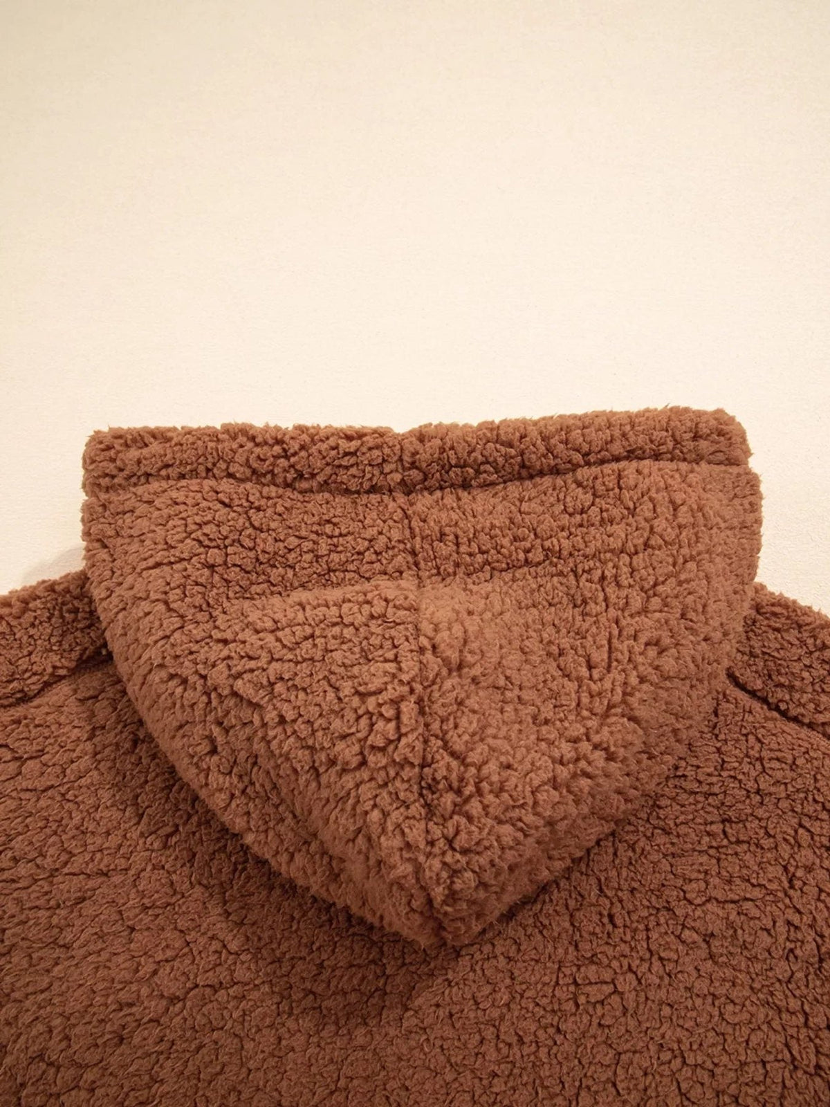 Women's Cosy Oversized Teddy Jacket for Weekends