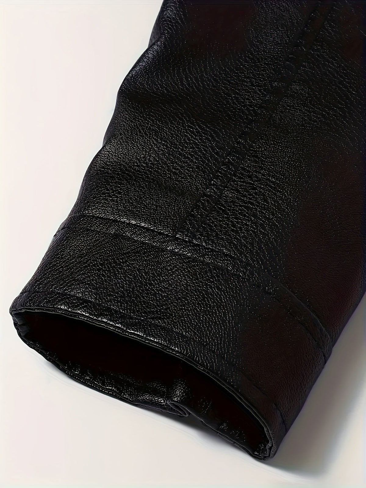 Men's Timeless Zip-Pocket Biker Jacket for Cool Days