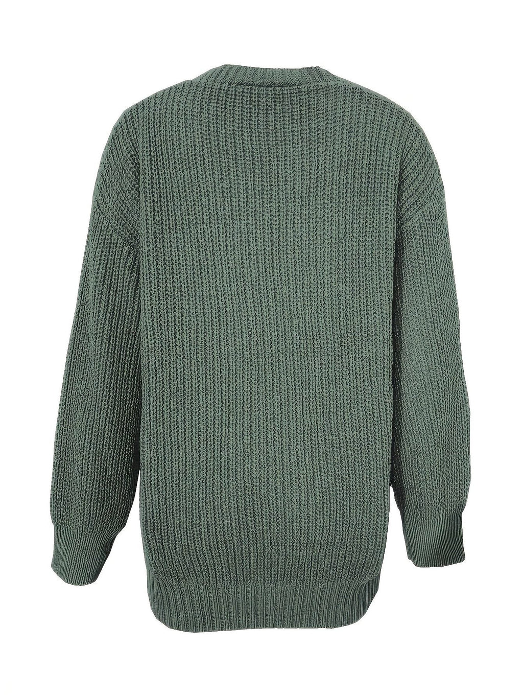 Women's Oversized Textured Knit Cardigan for Easy Layering
