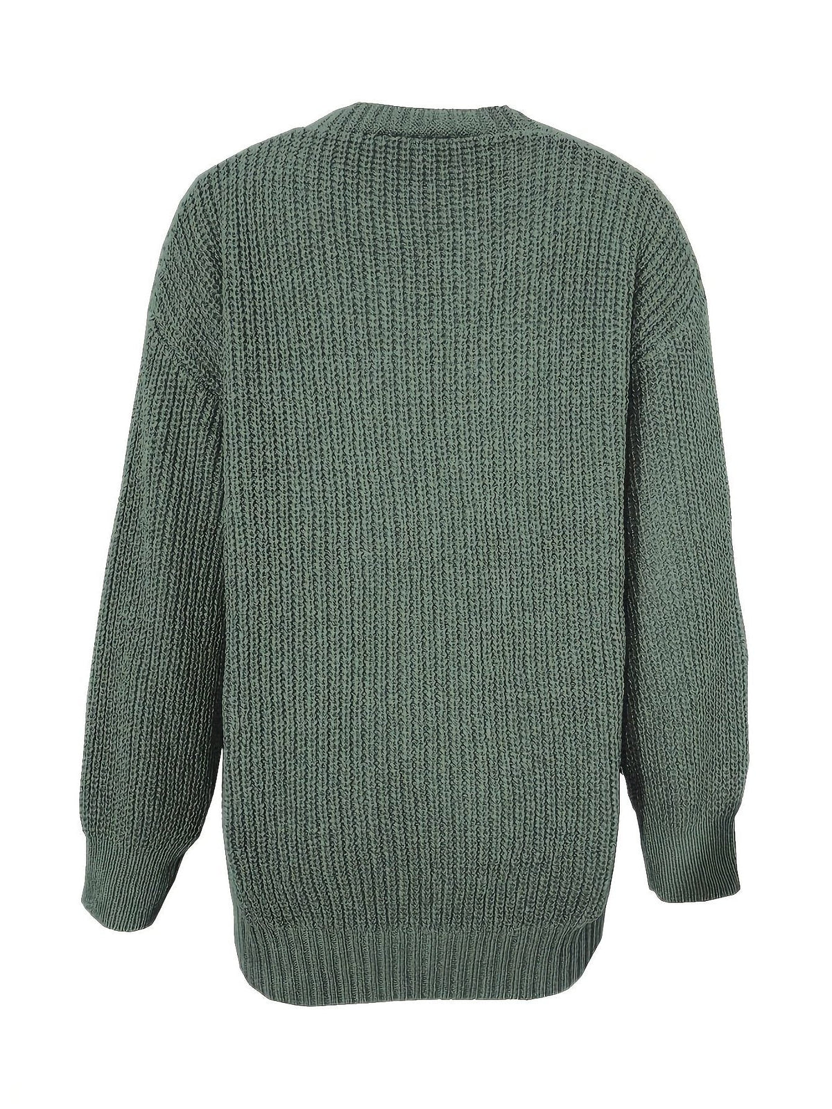 Women's Oversized Textured Knit Cardigan for Easy Layering