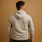 Men's Minimal Front-Pocket Hoodie for Weekend Walks