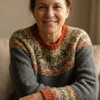 Women's Festive Fair Isle Crew Neck Jumper