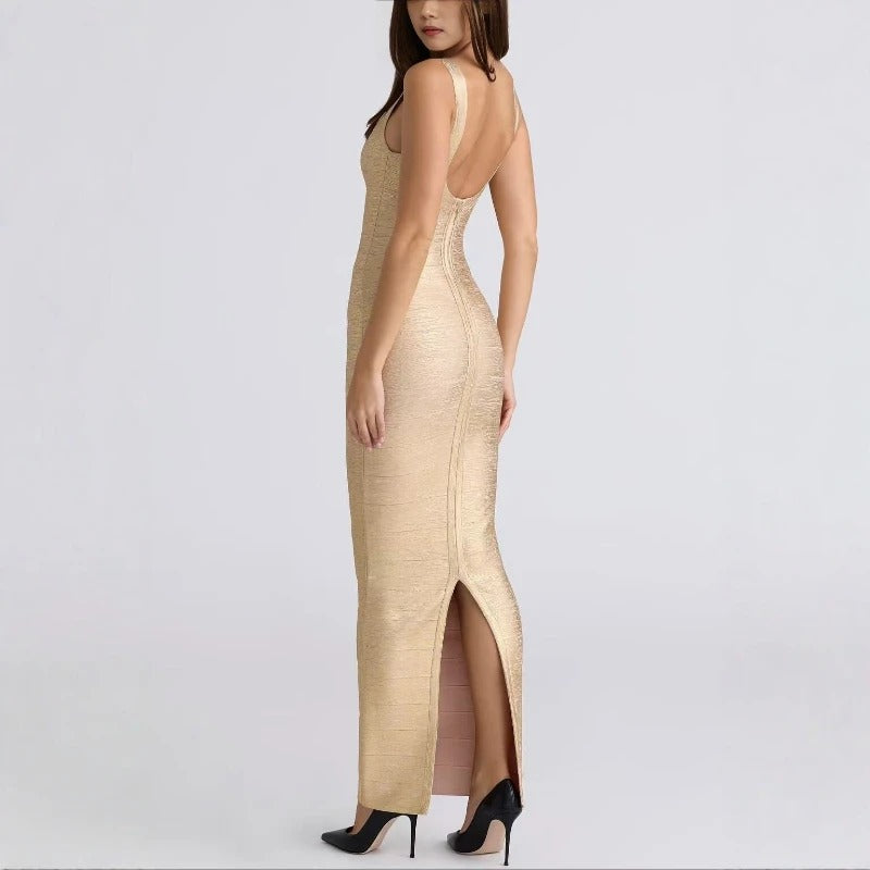Women's Hourglass Stretch Bandage Gown for Galas and Receptions