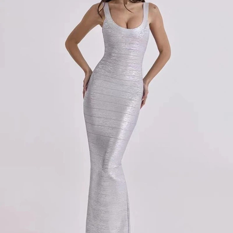 Women's Hourglass Stretch Bandage Gown for Galas and Receptions