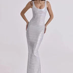 Women's Hourglass Stretch Bandage Gown for Galas and Receptions