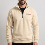 Men's Shape-Holding Fleece Sweatshirt in a Modern Cut
