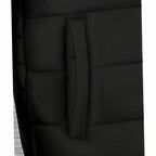Men's Regular-Fit Channel-Quilted Puffer with Attached Hood