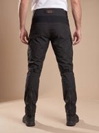 Men's Water-Repellent Tactical Work Trousers with Shaped Knees
