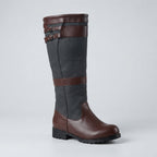 Women's Breathable Waterproof-Lined Country Boots with Two Buckles