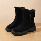 Women's Snow-Ready Deep-Tread Boots with Faux Fur Collar