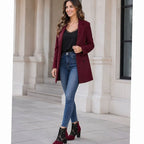 Women's Dressy Floral Lace Suede Boots with Steady Block Heel