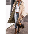 Women's Fleece-Lined Relaxed Puffer Coat, Below-the-Hip Length